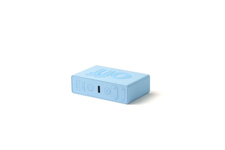 Lexon Flip Mini Şarj Edilebilir Alarm Saat Açık Mavi