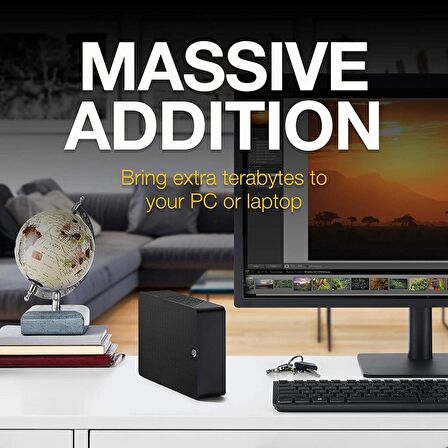 Siyah Seagate Expansion 6TB Masaüstü Harici Sabit Disk - USB3.0