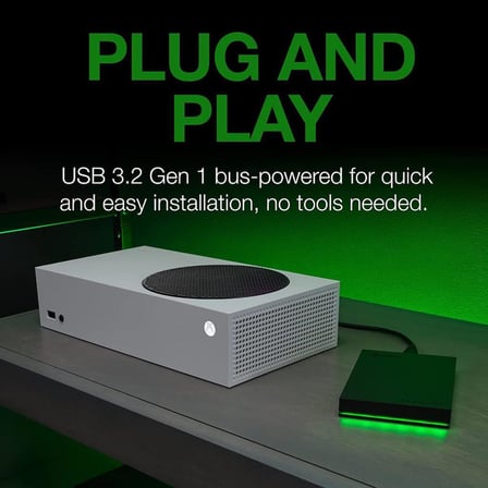 Seagate Game Drive Xbox 2 TB harici sabit disk, 2,5 inç, USB 3.0