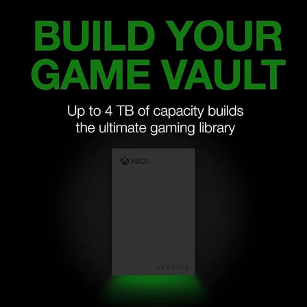 Seagate Game Drive for Xbox, 4 TB, Taşınabilir Harici HDD Sabit Sürücü (STKX4000402)