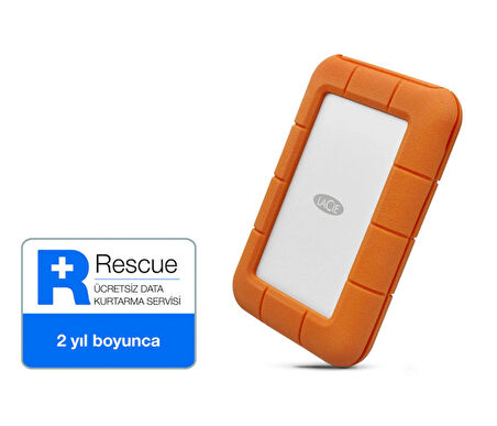 Lacie Rugged Mini 4TB 2.5" USB-C (USB 3.1) STFR4000400 Taşınabilir Disk 