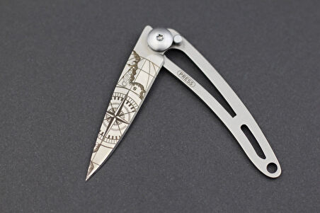 Deejo 15g, Pocket knife, Titanium Naked, Terra Incognita, Cable Çakı