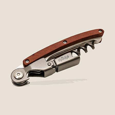 Deejo Waiter's Knife, Coral Wood