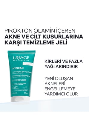 HYSEAC Akneye Eğilimli Ciltler İçin Temizleme Jeli 150 ml