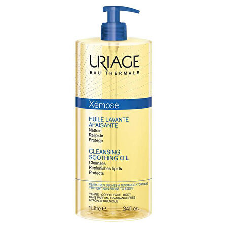 Uriage Xemose Cleansing Soothing Oil 1000 ml