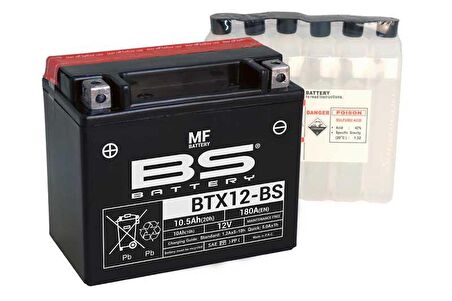 BS BATTERY BTX12-BS MOTOSİKLET AKÜ