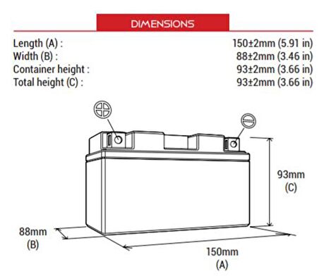 BS BATTERY BTZ10S-BS MOTOSİKLET AKÜ