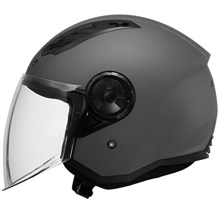 LS2 AIRFLOW 2 MAT TITANIUM KASK