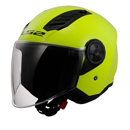 Ls2 Aırflow 2 Yarım Kask Neon Sarı X-LARGE