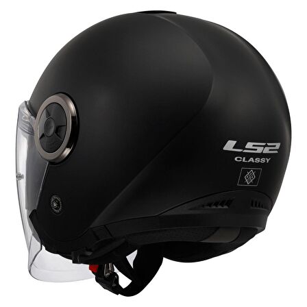 LS2 CLASSY MAT SİYAH KASK
