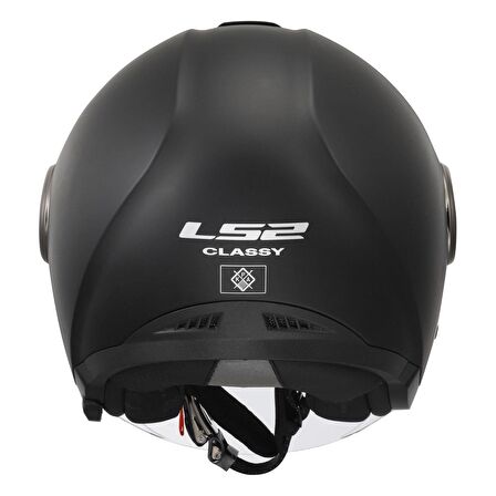 LS2 CLASSY MAT SİYAH KASK