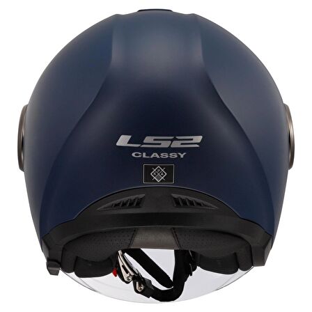 LS2 CLASSY MAT NAVY MAVİ KASK