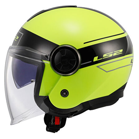 Ls2 Classy Classıc Siyah-Neon Sarı Kask M