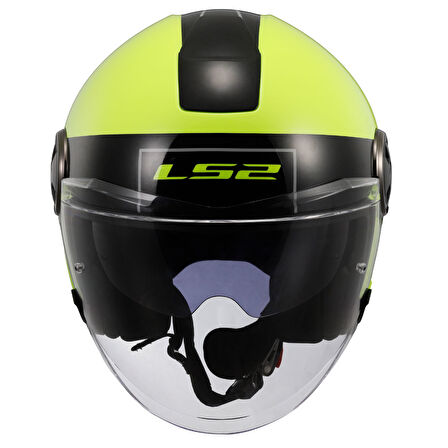 Ls2 Classy Classıc Siyah-Neon Sarı Kask L