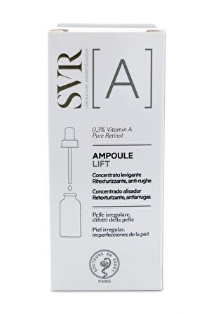 SVR Ampoule A 30 Yaşlanma Karşıtı Hyalüronik Asit 30 Yaş + Gece-Gündüz Vücut Serumu 30 ml 