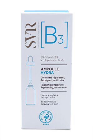 SVR B3 Ampoule Hydra Yaşlanma Karşıtı Kolajen 30 Yaş + Gece-Gündüz Yüz ve Boyun Serumu 30 ml 