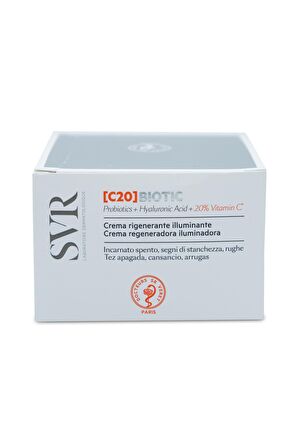 SVR C20 Biotic Yaşlanma Karşıtı Hyalüronik Asit 30 Yaş + Gece-Gündüz Yüz ve Boyun Serumu 50 ml 