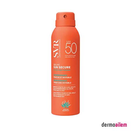 Svr Sun Secure Brume Spf50+ 200 ml