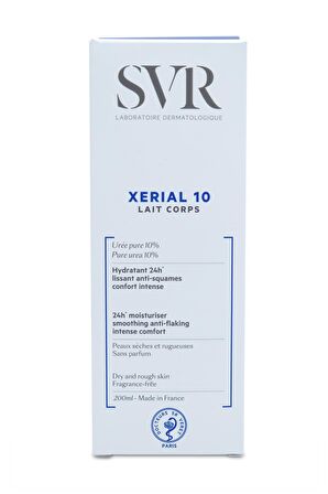 Svr Xerial 10 Tüm Cilt Tipleri İçin Su Bazlı Yağsız Nemlendirici Yüz Bakım Losyonu 200 ml