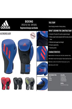 Mavi Spd150tg Speed Tilt150 Boks Eldiveni Boxing Gloves Deri