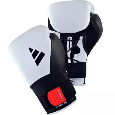 Adidas ADIH250TG Hybrid 250 Boks Eldiveni Kick Boks Eldiveni Beyaz