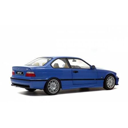 Solido 1:18 Diecast Model Araba BMW E36 COUPE M3 Blue Estoril