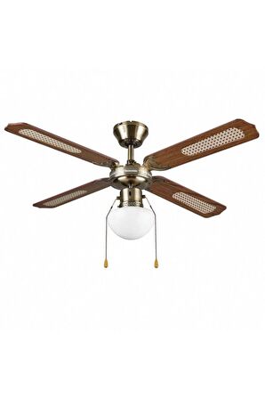 Colours Lari 107 cm 4 Kanatlı Ahşap Tavan Tipi Vantilatör