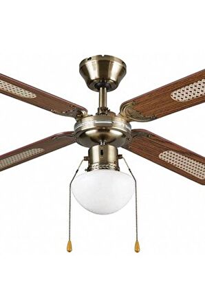 Colours Lari 107 cm 4 Kanatlı Ahşap Tavan Tipi Vantilatör