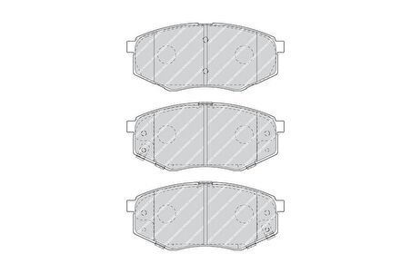 FREN BALATASI ON HYUNDAI IX20 10-> SOUL II 14->