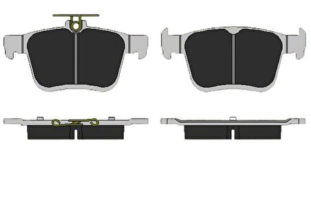 ARKA FREN BALATASI A3 GOLF VII 8V1 1.2 TFSI / 1.4 TFSI / 1.6 TDI / 2.0 TDI / S3 04 / 12