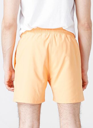 Billabong Normal Kalıp Lastikli Bel Cepli Baskılı Turuncu Erkek Şort Mayo