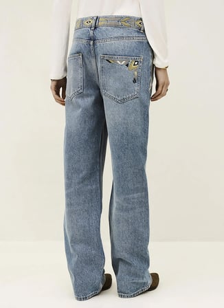 Mavi Kadın %100 Pamuk Denim Pantolon 1E26RIZI