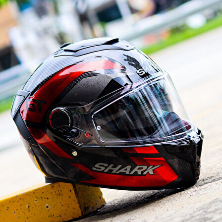 Shark Spartan GT Pro Carbon Ritmo Kapalı Kask (Dar Kalıp) (ECE-22.06)