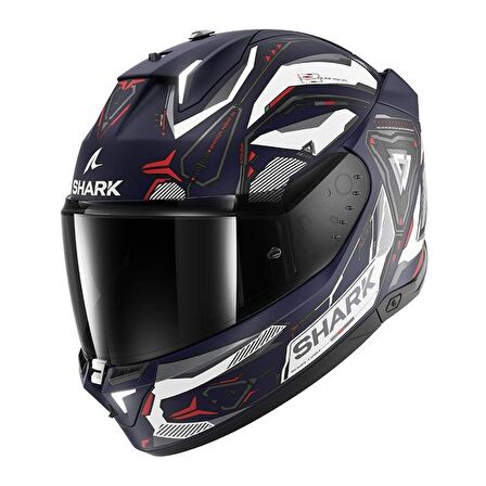 Shark Skwal i3 Linik (BWR) Mat Kapalı Kask