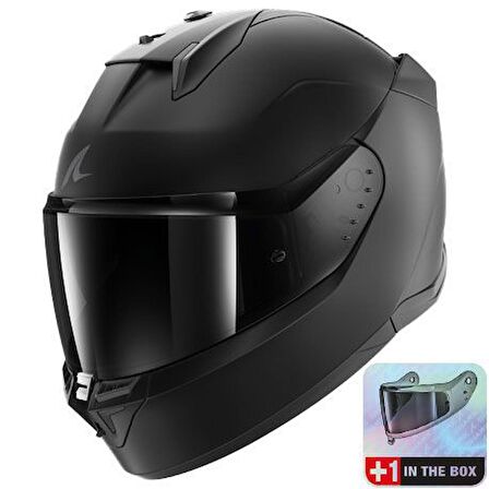 Shark Skwal İ3 Dark Shadow Edition Mat Kapalı Kask