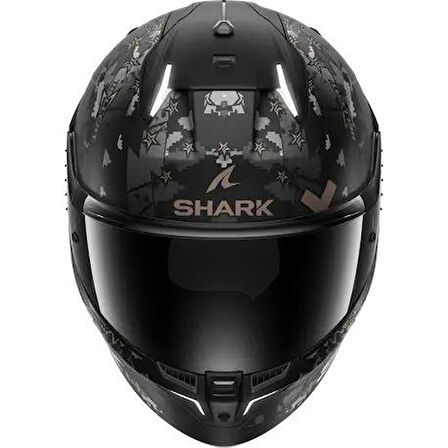 Shark Skwal i3 Hellcat Mat Kapalı Kask - Antrasit/Siyah