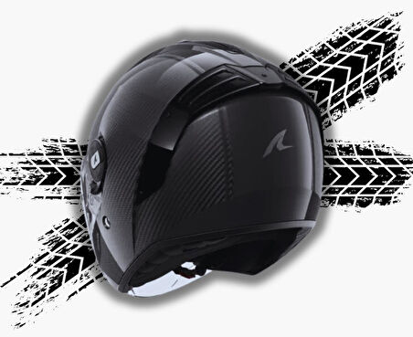 Shark Rs Jet Carbon Skın Açık Kask