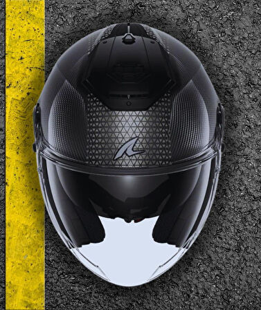 Shark Rs Jet Carbon Ikonik Kapalı Kask