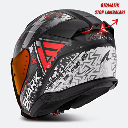 Shark Skwal i3 Jet Hellcat Mat Açık Kask