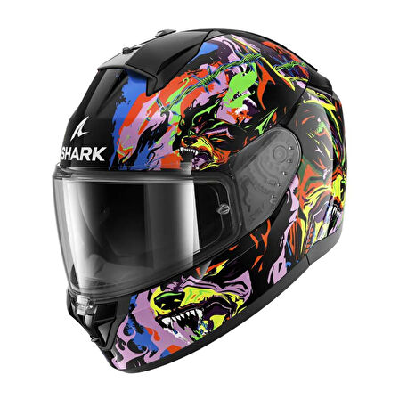 SHARK RIDILL2 RAGING BEAST KAPALI KASK