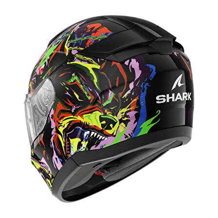 SHARK RIDILL2 RAGING BEAST KAPALI KASK