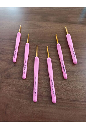 Pembe Yumşak Saplı Silikon Tığ