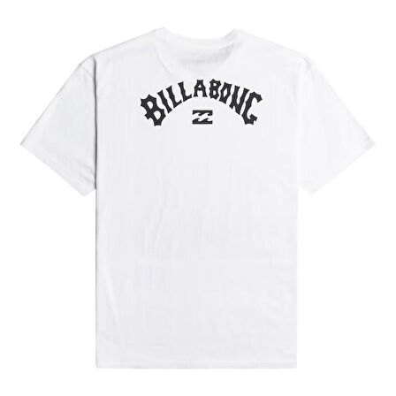 Billabong Yuvarlak Yaka Beyaz Erkek T-Shirt C1SS65BIP2 ARCH WAVE SS