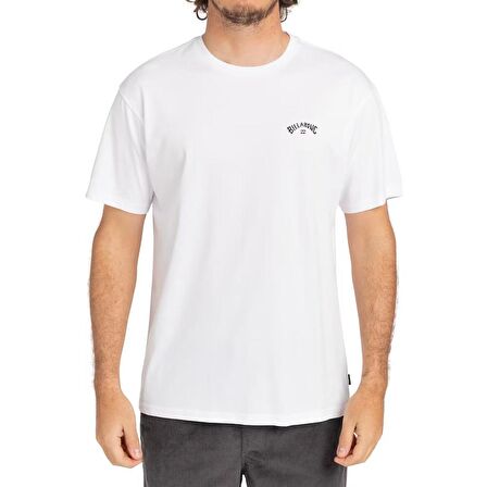 Billabong Yuvarlak Yaka Beyaz Erkek T-Shirt C1SS65BIP2 ARCH WAVE SS