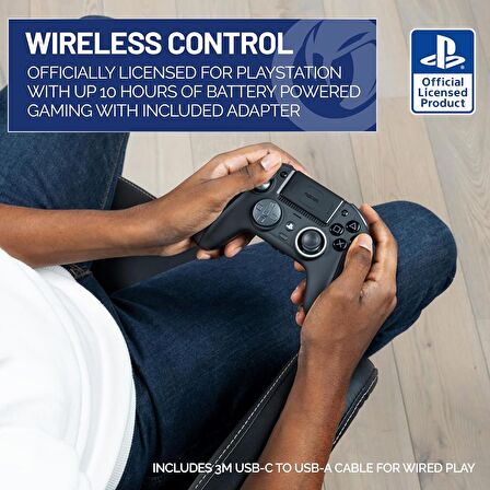 NACON Revolution 5 Pro Officially Licensed PlayStation Wireless Gaming Controller Siyah
