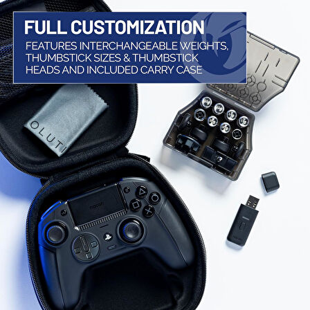NACON Revolution 5 Pro Officially Licensed PlayStation Wireless Gaming Controller Field Camo