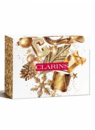 Clarins Double Serum 50 ml + Rose Lumiere + Multi Night + Toiletry Bag Cilt Bakım Seti