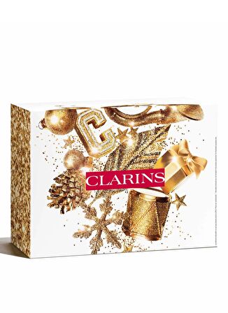 Clarins Double Serum Light Texture 50 ml + Beauty Flash Balm 15 ml + Cryo Flash Cream Mask 15 ml + Toiletry Bag Cilt Bakım Seti