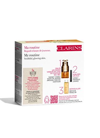 Clarins Double Serum Eye Collection Cilt Bakım Seti