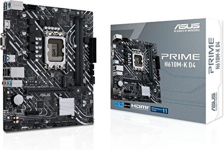 Zetta Pro 230X Intel i3 13100F 8 GB DDR4 RAM 512 GB SSD AMD Radeon RX 550 Windows 11 Home Masaüstü Bilgisayar 